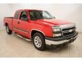 2006 Victory Red Chevrolet Silverado 1500 Work Truck Extended Cab  photo #1