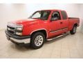 2006 Victory Red Chevrolet Silverado 1500 Work Truck Extended Cab  photo #3