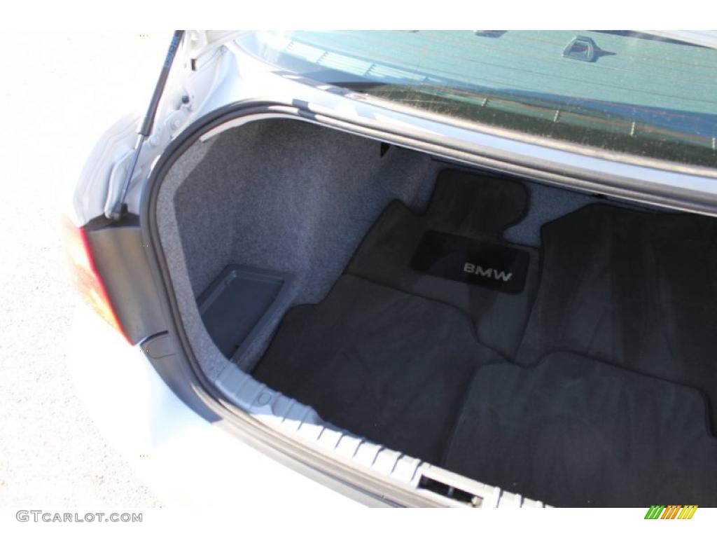 2007 3 Series 335xi Sedan - Titanium Silver Metallic / Black photo #16