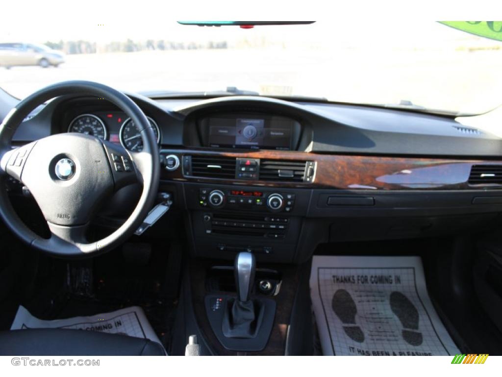 2007 3 Series 335xi Sedan - Titanium Silver Metallic / Black photo #23