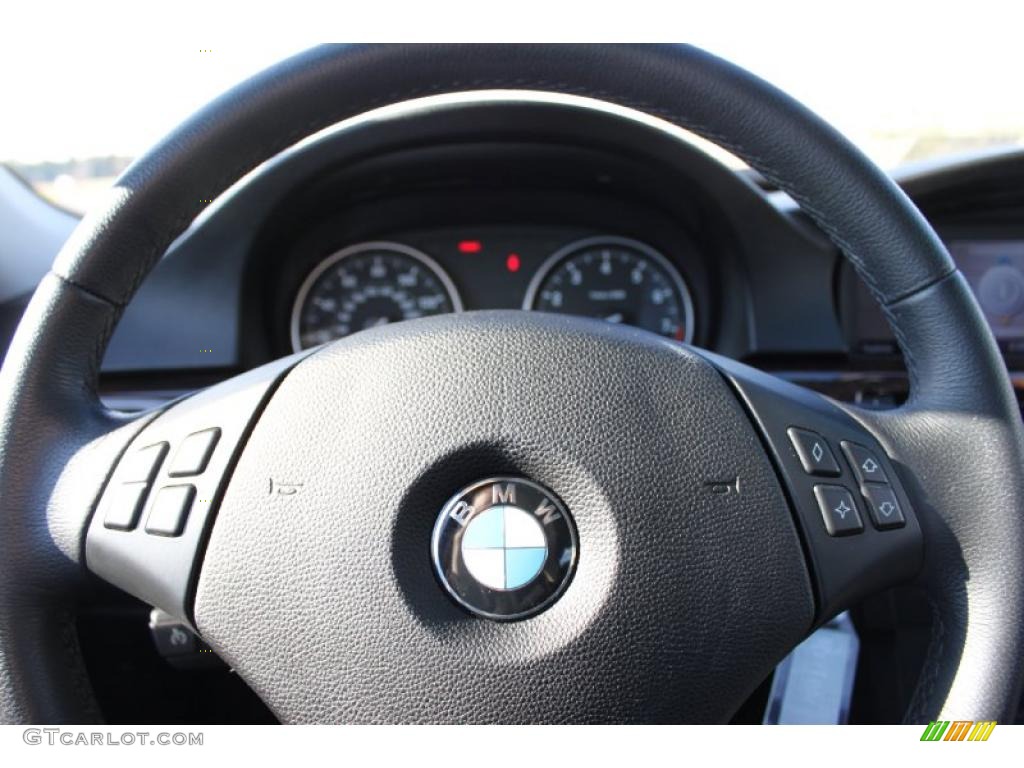 2007 3 Series 335xi Sedan - Titanium Silver Metallic / Black photo #24