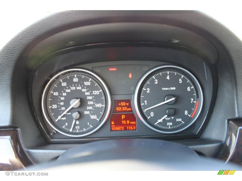 2007 3 Series 335xi Sedan - Titanium Silver Metallic / Black photo #25