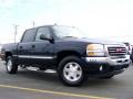 2005 Deep Blue Metallic GMC Sierra 1500 SLT Crew Cab 4x4  photo #10