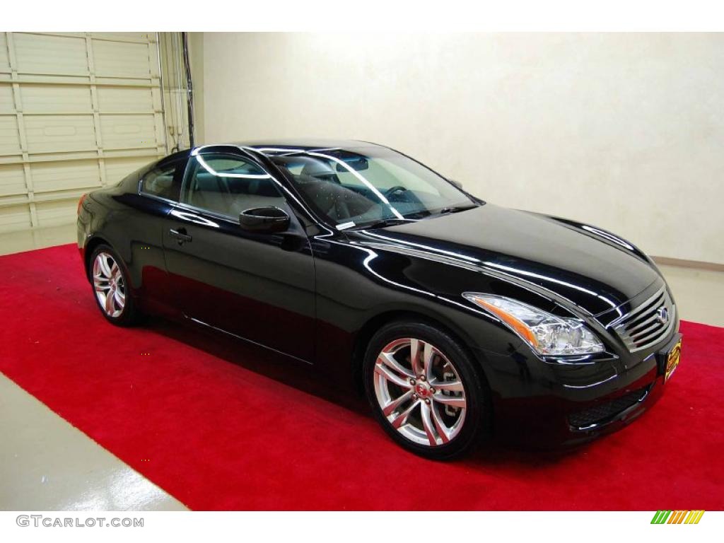 Black Obsidian 2008 Infiniti G 37 Coupe Exterior Photo #40719830