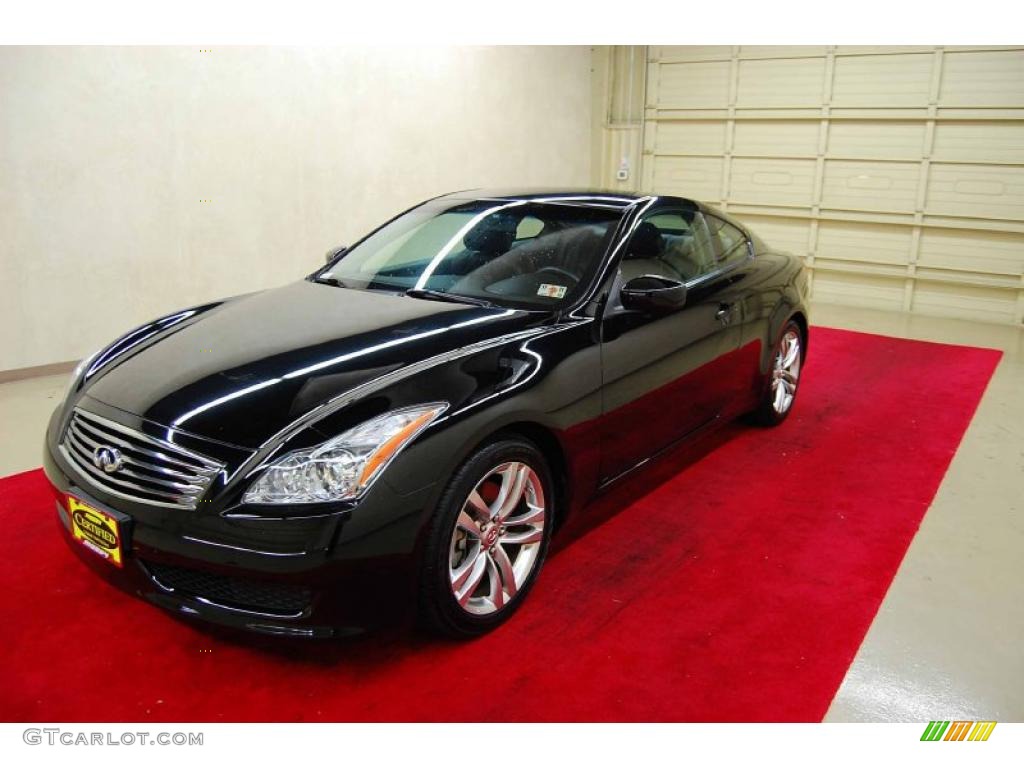 Black Obsidian 2008 Infiniti G 37 Coupe Exterior Photo #40719862