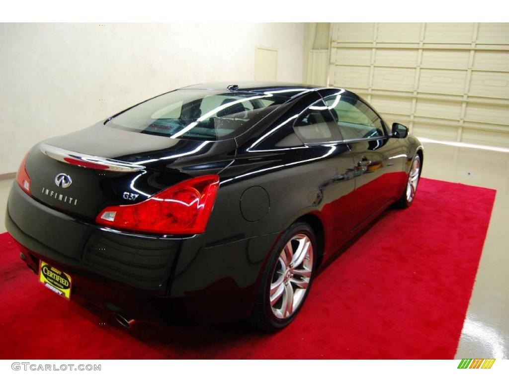 Black Obsidian 2008 Infiniti G 37 Coupe Exterior Photo #40719910