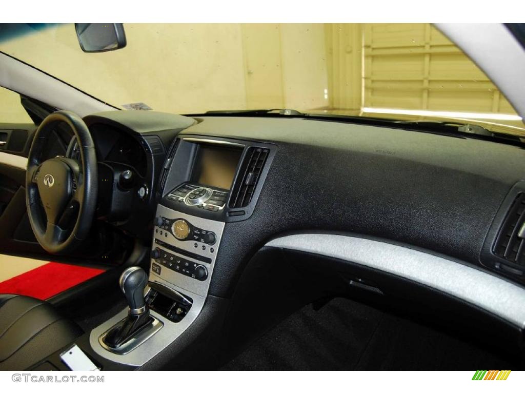 2008 Infiniti G 37 Coupe Graphite Dashboard Photo #40720190