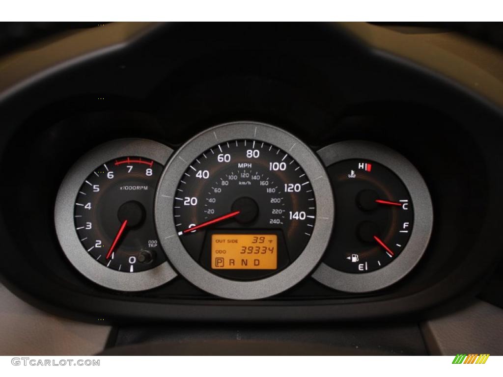 2008 RAV4 Limited V6 4WD - Black / Ash photo #10