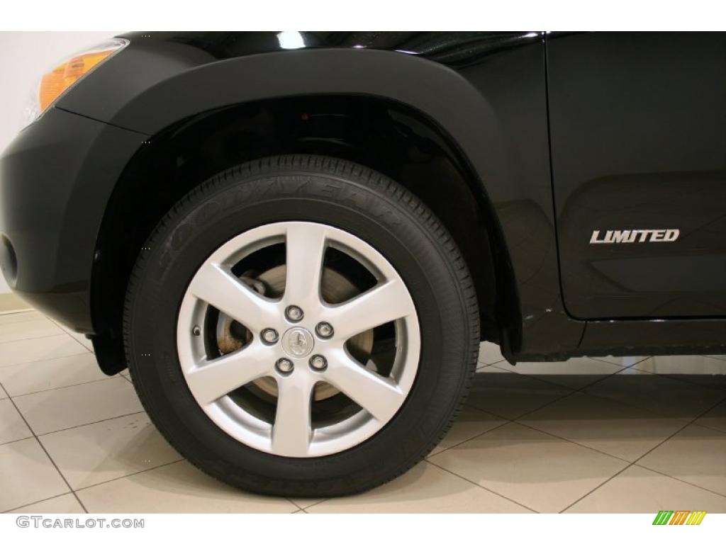 2008 RAV4 Limited V6 4WD - Black / Ash photo #20