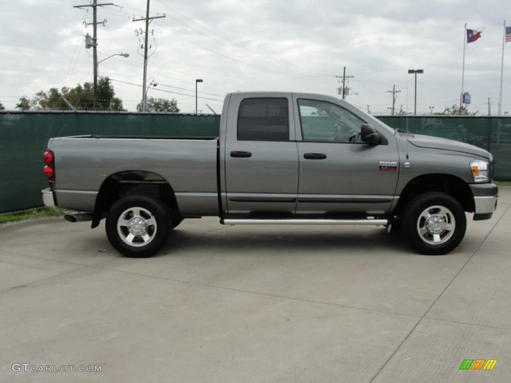 Mineral Gray Metallic 2007 Dodge Ram 2500 Big Horn Edition Quad Cab 4x4 Exterior Photo #40721182