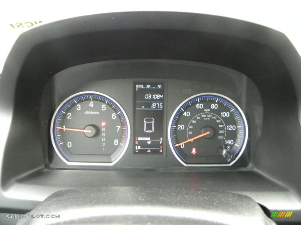 2008 CR-V LX - Glacier Blue Metallic / Gray photo #15