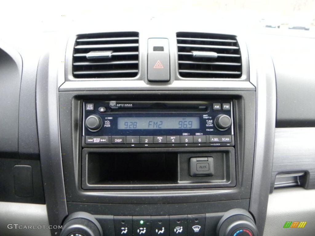 2008 CR-V LX - Glacier Blue Metallic / Gray photo #16