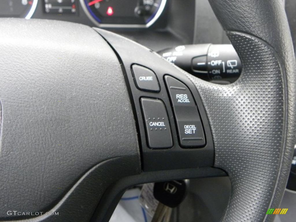 2008 CR-V LX - Glacier Blue Metallic / Gray photo #19