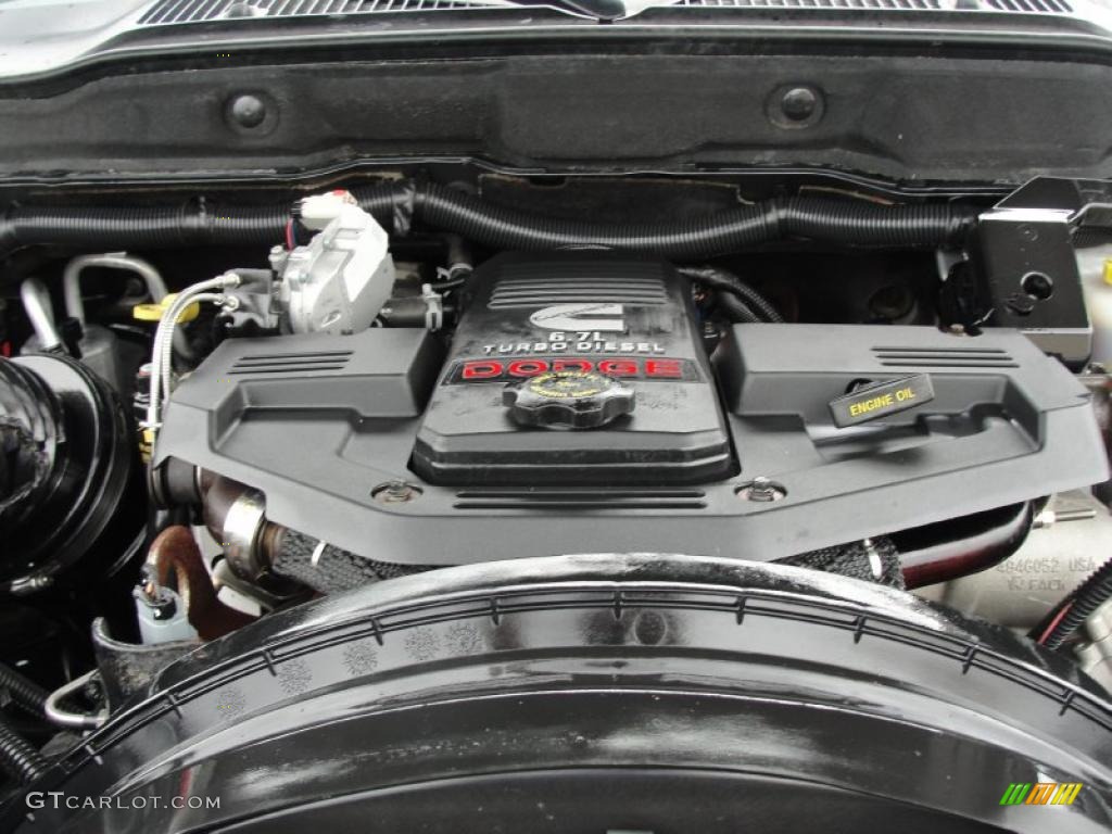 2007 Dodge Ram 2500 Big Horn Edition Quad Cab 4x4 6.7L Cummins Turbo Diesel OHV 24V Inline 6 Cylinder Engine Photo #40721562