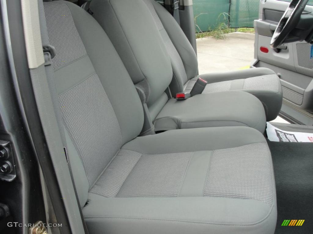 Medium Slate Gray Interior 2007 Dodge Ram 2500 Big Horn Edition Quad Cab 4x4 Photo #40721618