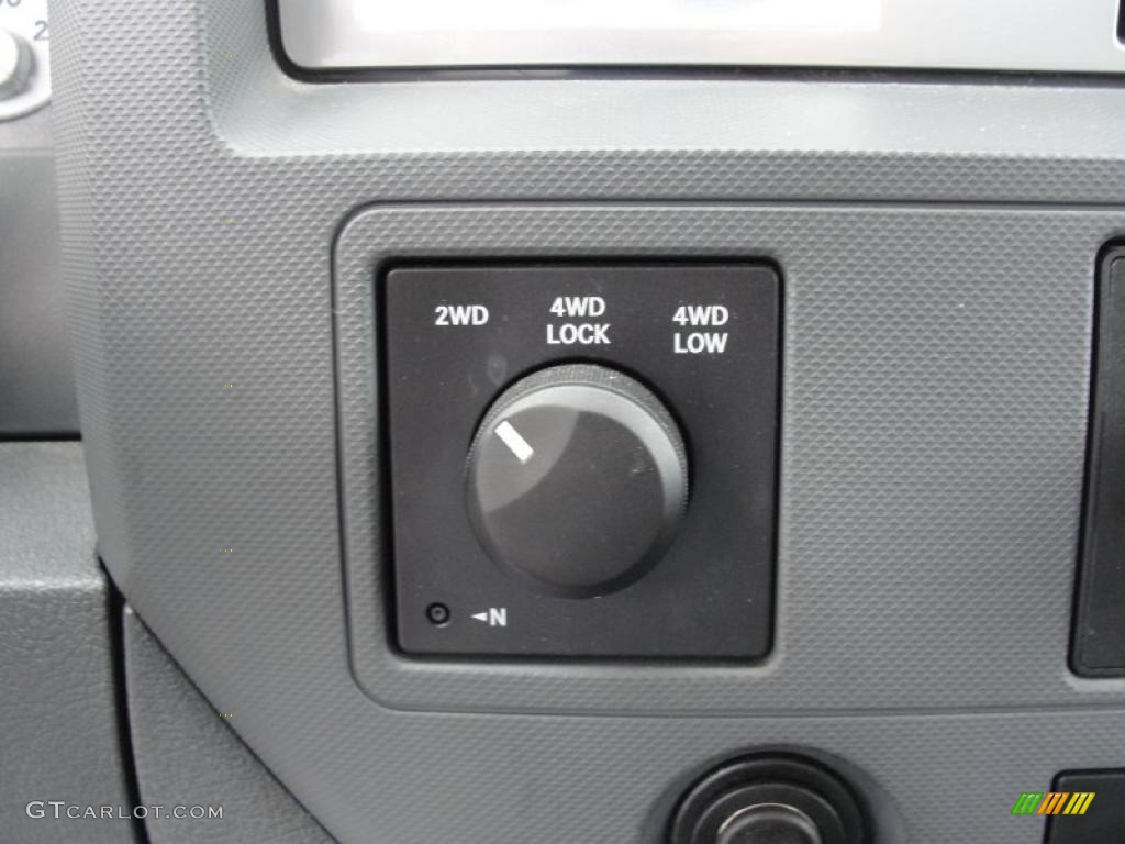 2007 Dodge Ram 2500 Big Horn Edition Quad Cab 4x4 Controls Photo #40721831
