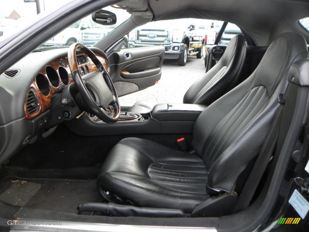 Charcoal Interior 1997 Jaguar XK XK8 Convertible Photo #40722149