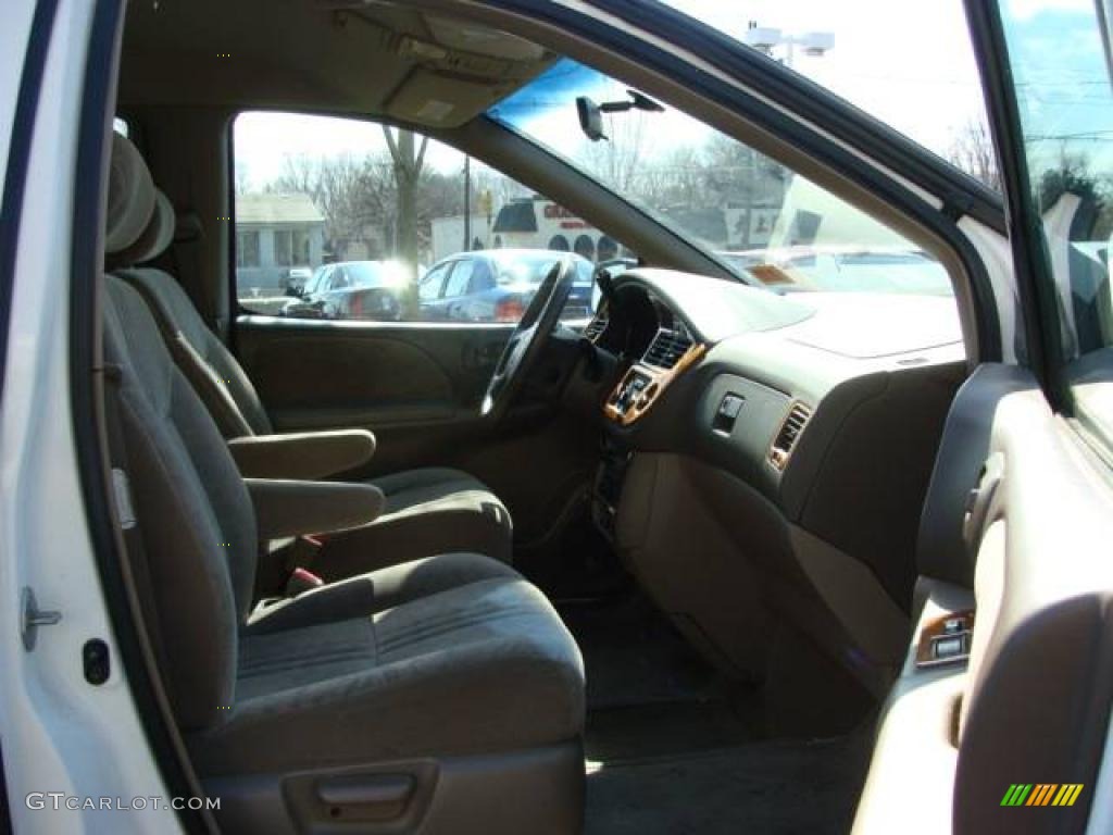 2001 Sienna LE - Super White / Oak photo #8