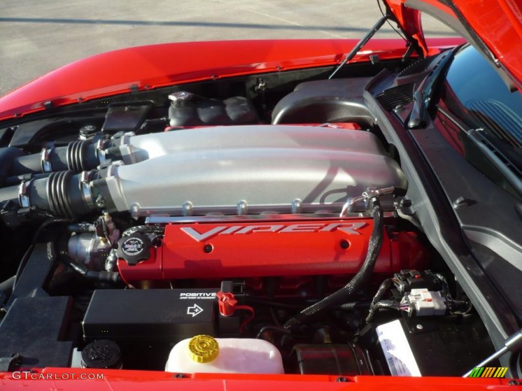 2008 Dodge Viper SRT-10 8.4 Liter OHV 20-Valve VVT V10 Engine Photo #40723438