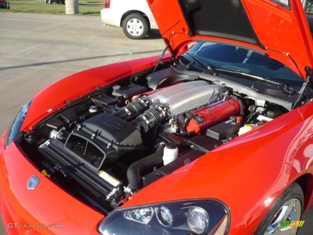 2008 Dodge Viper SRT-10 8.4 Liter OHV 20-Valve VVT V10 Engine Photo #40723458