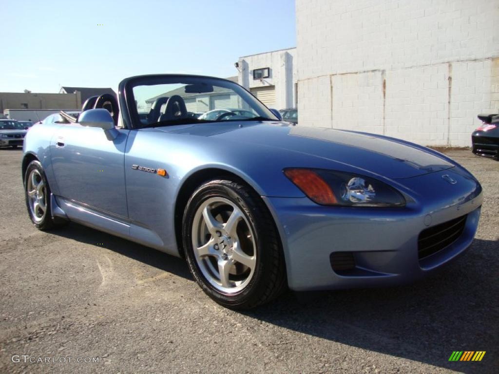 2002 S2000 Roadster - Suzuka Blue Metallic / Blue photo #5