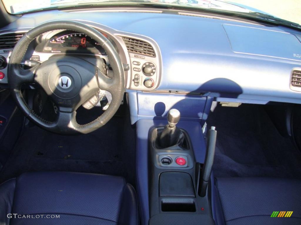 2002 S2000 Roadster - Suzuka Blue Metallic / Blue photo #22