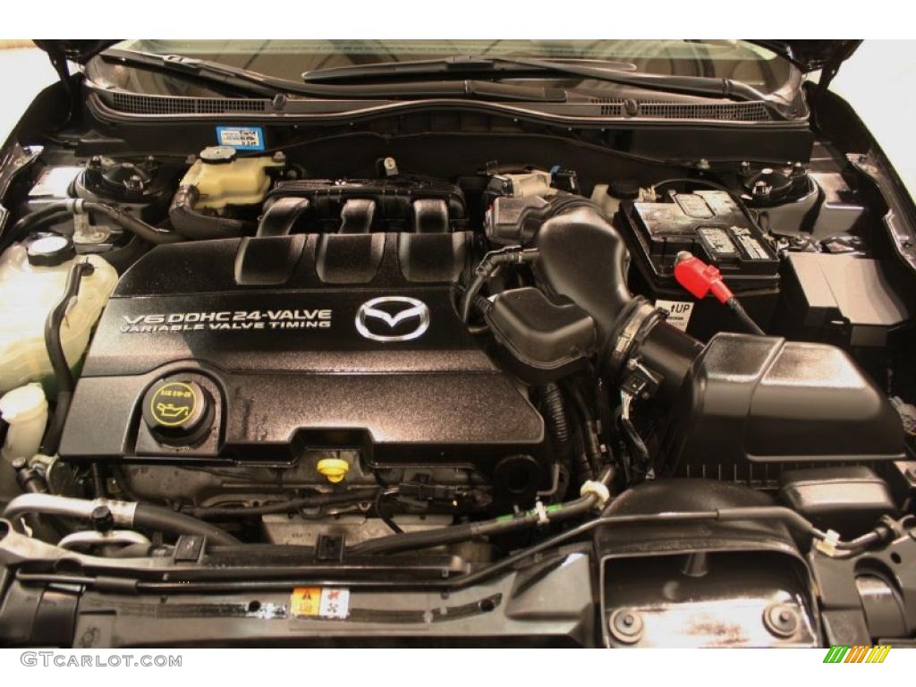 2009 Mazda MAZDA6 s Grand Touring 3.7 Liter DOHC 24-Valve VVT V6 Engine Photo #40725510