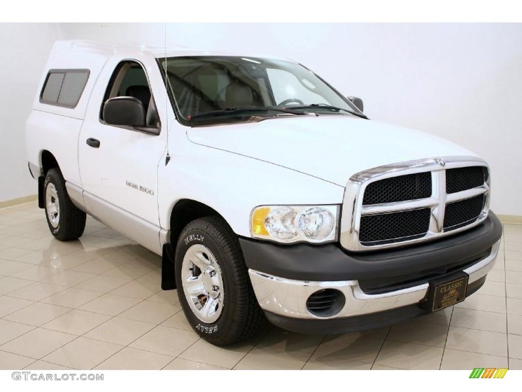 Bright White Dodge Ram 1500