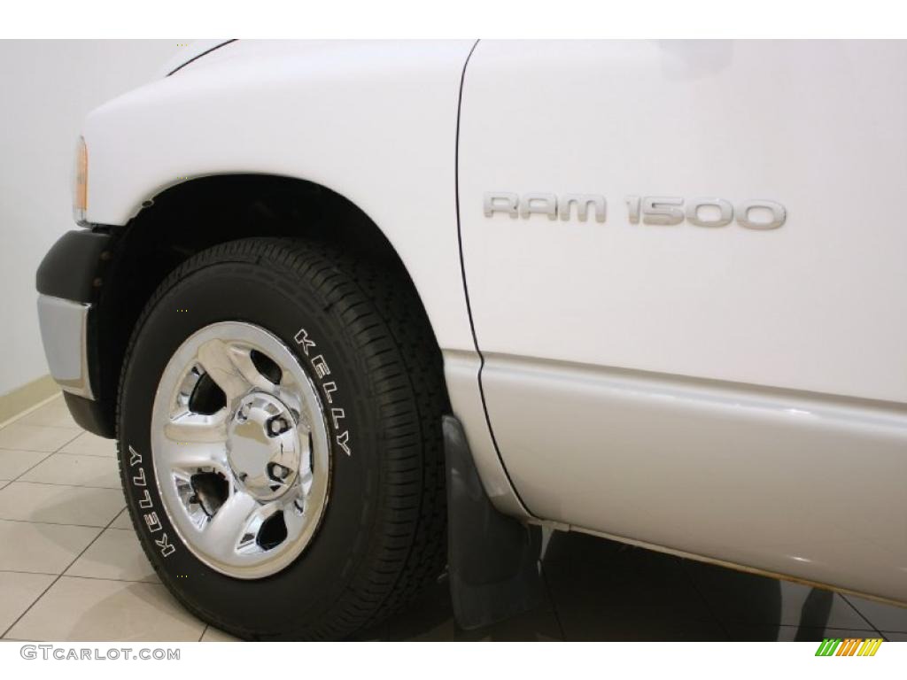 2003 Ram 1500 SLT Regular Cab - Bright White / Dark Slate Gray photo #15