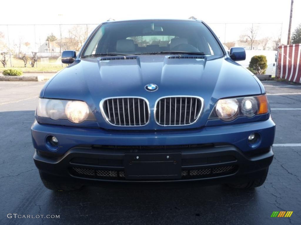 Topaz Blue Metallic 2000 BMW X5 4.4i Exterior Photo #40726186