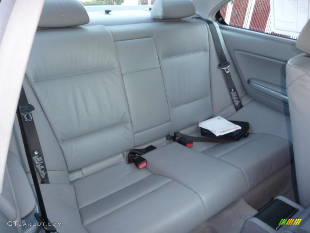 Grey Interior 2001 BMW 3 Series 325i Coupe Photo #40726902