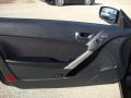 Black 2010 Hyundai Genesis Coupe 2.0T Premium Door Panel