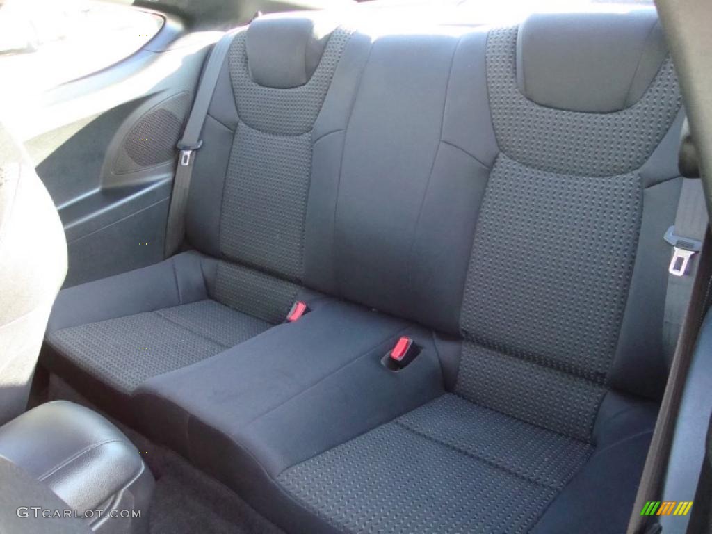 Black Interior 2010 Hyundai Genesis Coupe 2.0T Premium Photo #40728274