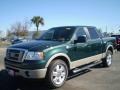 2008 Forest Green Metallic Ford F150 King Ranch SuperCrew  photo #1