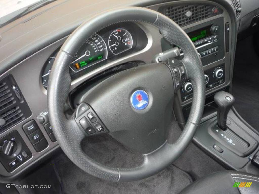 2006 Saab 9-5 2.3T Sport Sedan Steering Wheel Photos