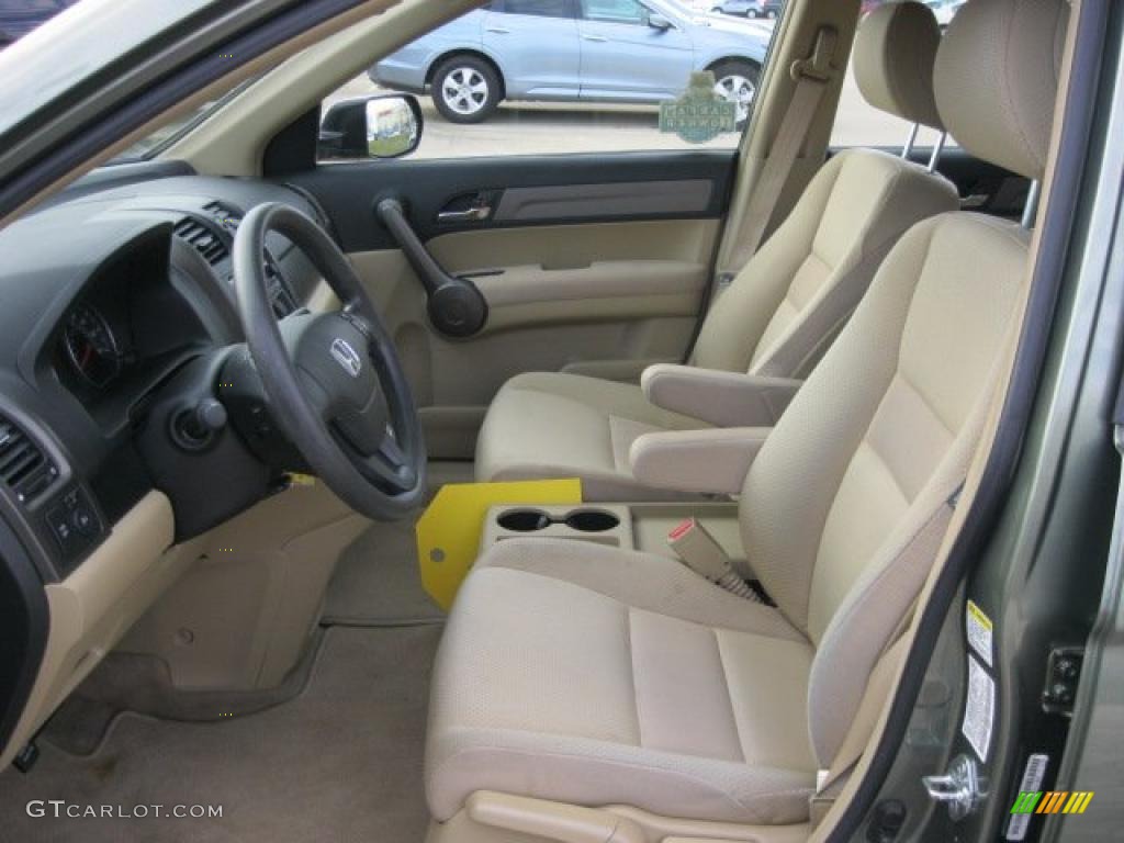 Ivory Interior 2009 Honda CR-V LX 4WD Photo #40729143