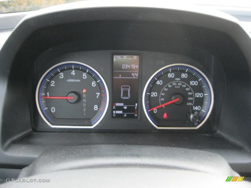 2009 Honda CR-V LX 4WD Gauges Photo #40729199