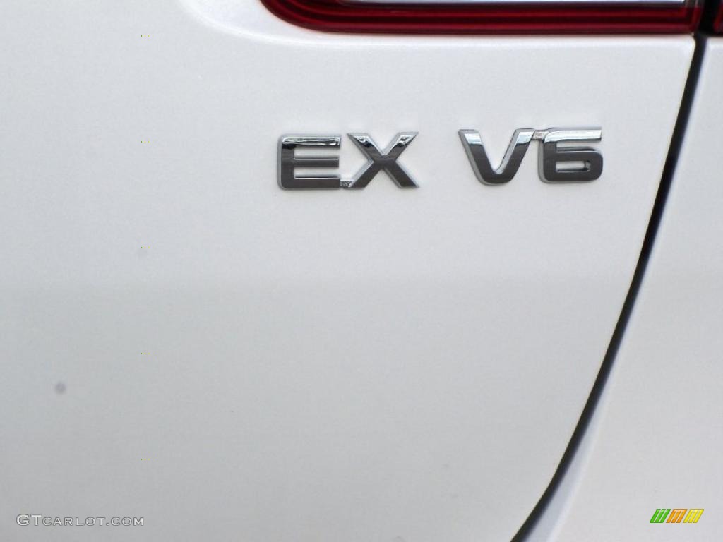 2011 Sorento EX V6 AWD - Snow White Pearl / Beige photo #8