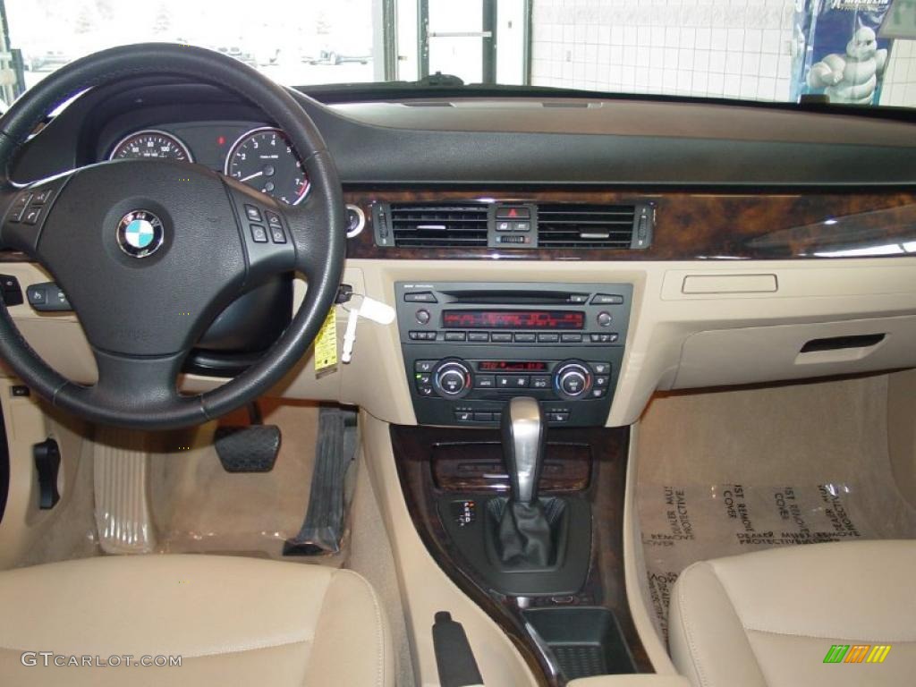 2007 3 Series 328xi Sedan - Montego Blue Metallic / Beige photo #11