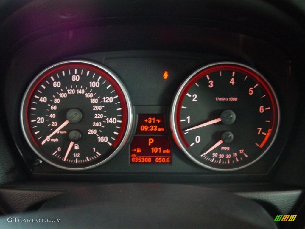 2007 3 Series 328xi Sedan - Montego Blue Metallic / Beige photo #12