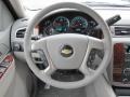 Light Titanium/Dark Titanium 2011 Chevrolet Tahoe LT Steering Wheel