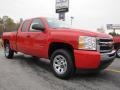 2011 Victory Red Chevrolet Silverado 1500 LS Extended Cab  photo #1