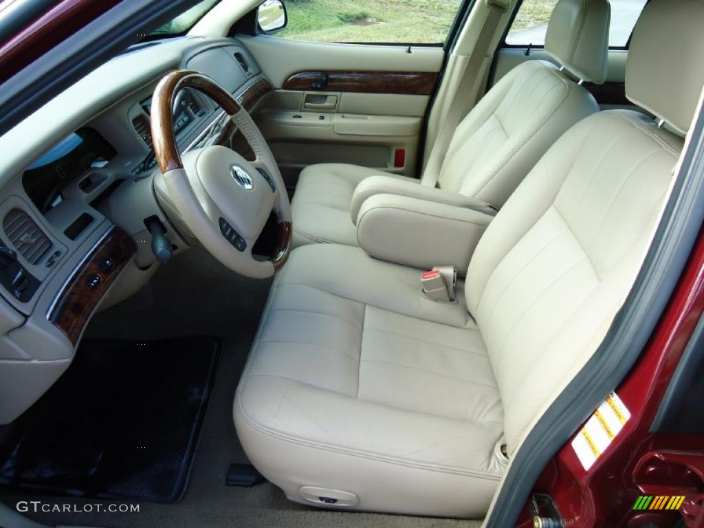2004 Grand Marquis LS - Dark Toreador Red Metallic / Medium Parchment photo #5