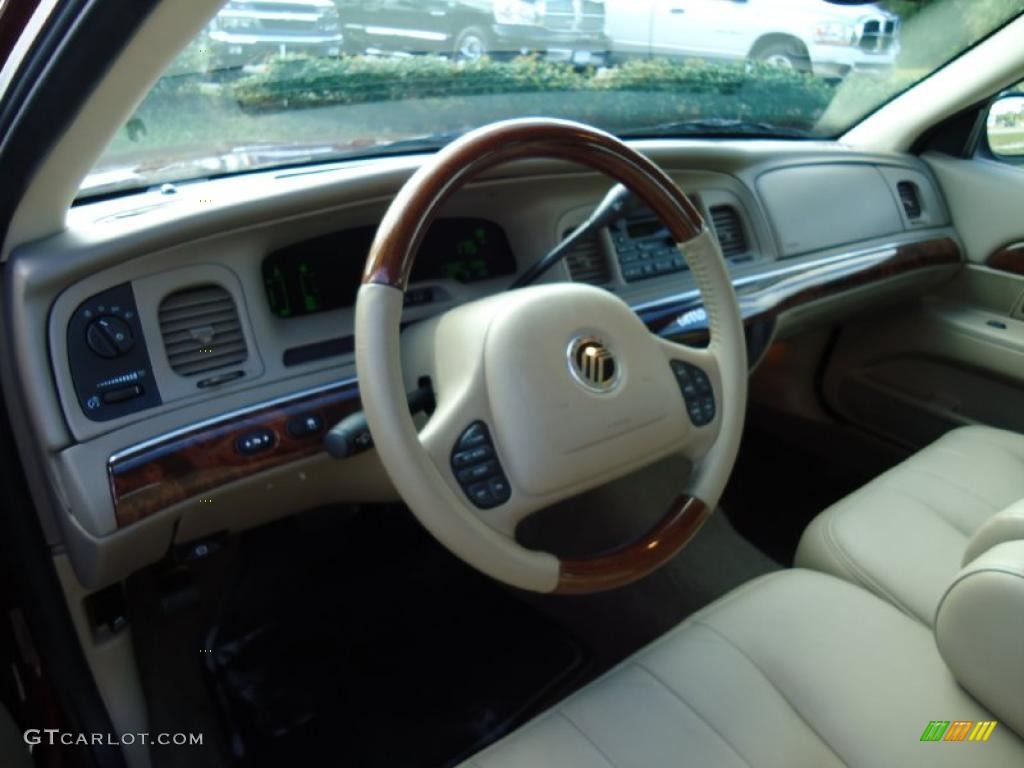 2004 Grand Marquis LS - Dark Toreador Red Metallic / Medium Parchment photo #6