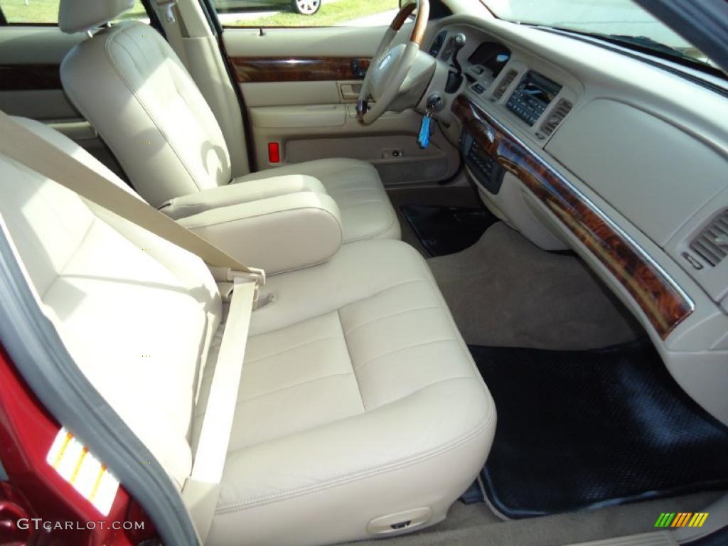 2004 Grand Marquis LS - Dark Toreador Red Metallic / Medium Parchment photo #19