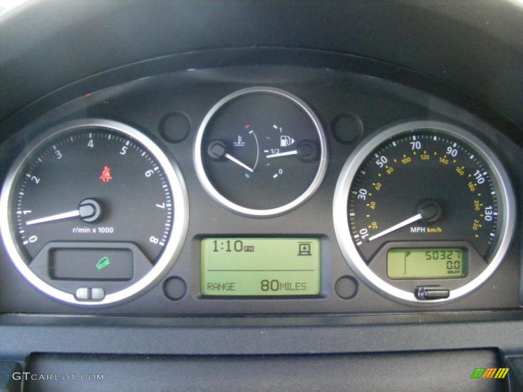 2008 Land Rover LR3 V8 HSE Gauges Photo #40731683