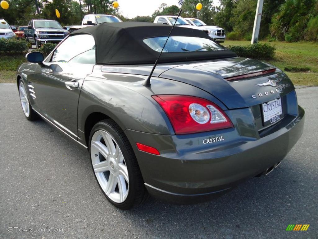 Machine Grey 2005 Chrysler Crossfire Limited Roadster Exterior Photo #40731999