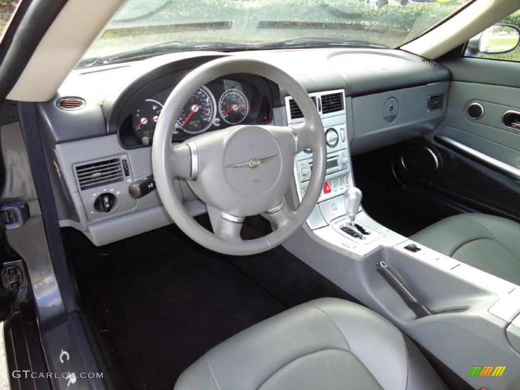 2005 Chrysler Crossfire Limited Roadster Dark Slate Grey/Medium Slate Grey Dashboard Photo #40732043
