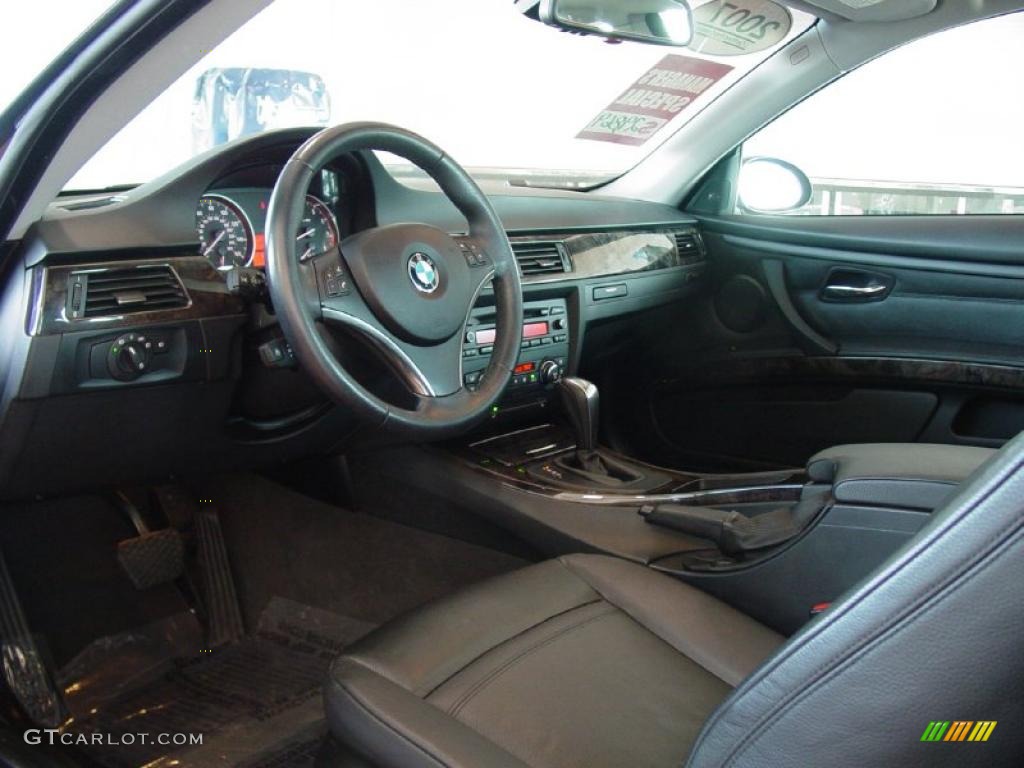 2007 3 Series 335i Coupe - Platinum Bronze Metallic / Black Dakota Leather photo #8