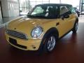 2008 Mellow Yellow Mini Cooper Hardtop  photo #1